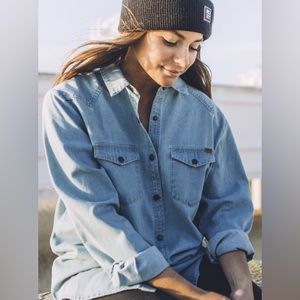 Roxy Rain Weather Denim Shirt